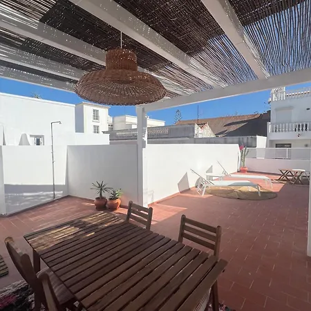 Casa Tropical - Maison Typique Dans Le Centre Historique D'olhao 펜션