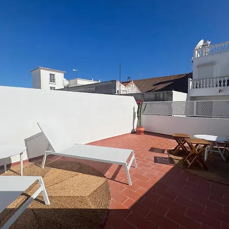 Casa Tropical - Maison Typique Dans Le Centre Historique D'olhao 펜션