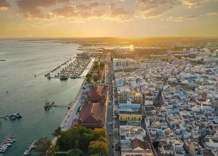 Casa Tropical - Maison Typique Dans Le Centre Historique D'olhao 펜션 *