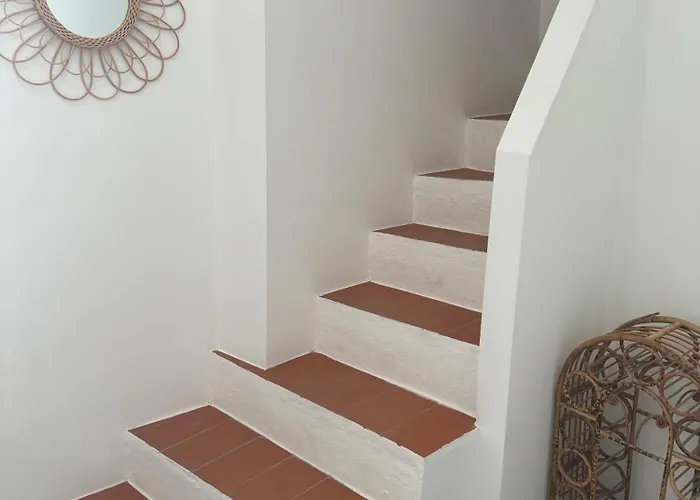 펜션 Casa Tropical - Maison Typique Dans Le Centre Historique D'olhao