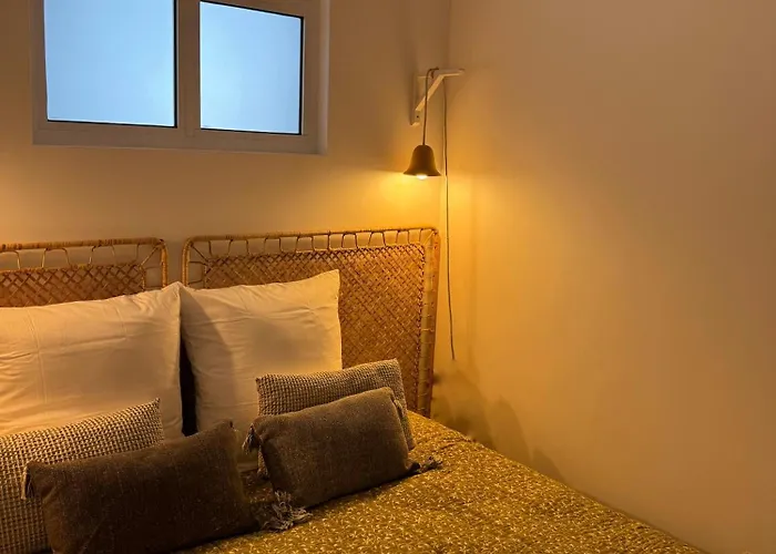 펜션 Casa Tropical - Maison Typique Dans Le Centre Historique D'olhao