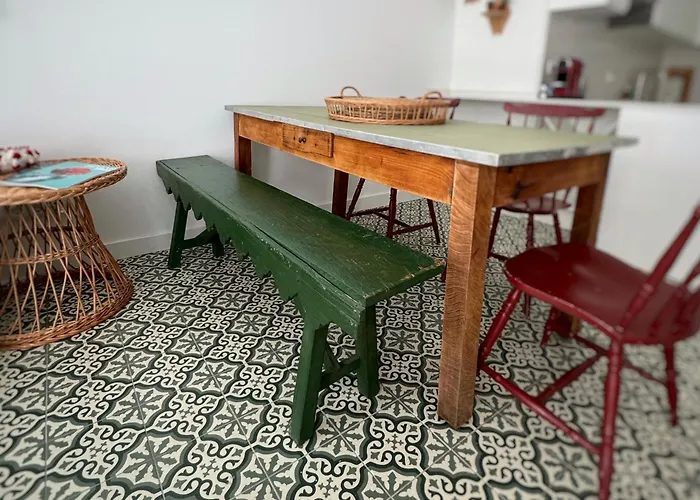 Casa Tropical - Maison Typique Dans Le Centre Historique D'olhao 펜션