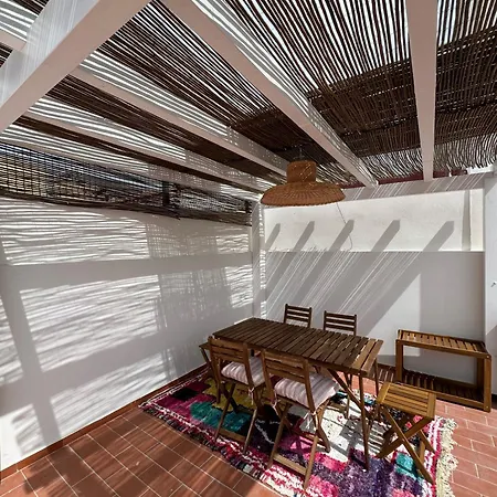 別荘 Casa Tropical - Maison Typique Dans Le Centre Historique D'olhao オリョン