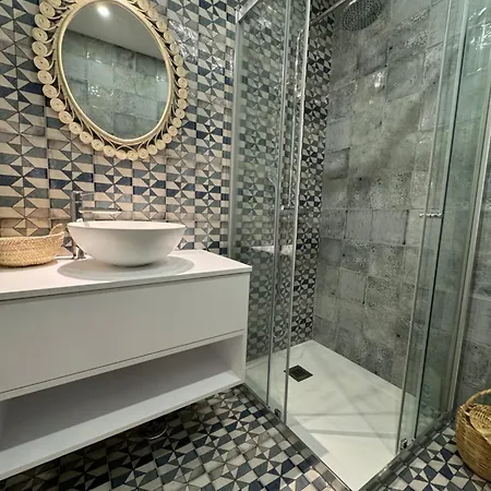 別荘 Casa Tropical - Maison Typique Dans Le Centre Historique D'olhao