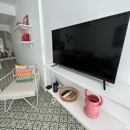 別荘 Casa Tropical - Maison Typique Dans Le Centre Historique D'olhao